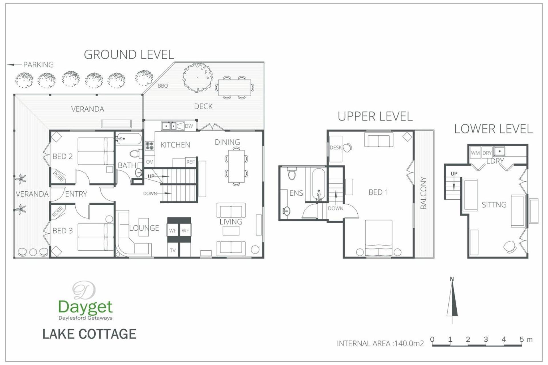 Lake Cottage Daylesford Exterior foto